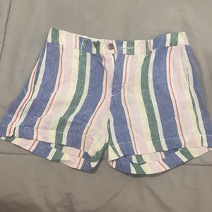 Striped shorts